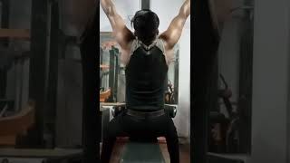 back workout at gym 💪back workout ଏମିତି କରାଯାଏ। backworkout ytshorts onlyprankcall2194 [upl. by Ahcsap]