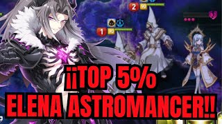 TOP 5 SALA DE JUICIOS ASTROMANCER ELENA  EPIC SEVEN  Epic Seven [upl. by Ativak]