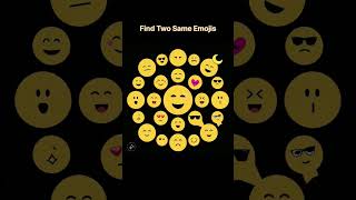 Fund same Emojis short shorts trending viralvideo viral maths game games puzzle iq quiz [upl. by Comptom]