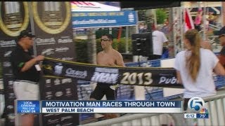 Motivation Man Triathlon in West Palm Beach [upl. by Rasecoiluj748]