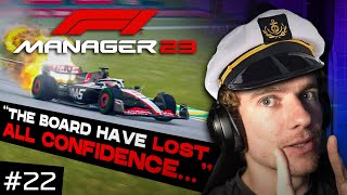 SURVIVE TO DRIVE  F1 Manager 2023 Career 22 [upl. by Fredie]