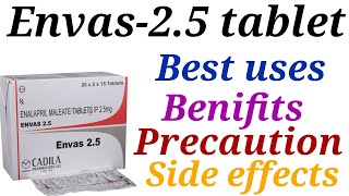 Envas 25 tablet best uses benifits precaution and side effects [upl. by Casilde]