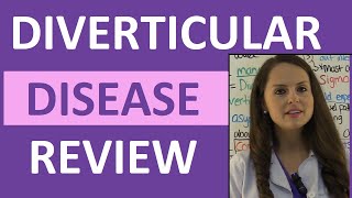 Diverticulitis  Diverticular Disease Nursing  Diverticulosis Symptoms Diet Treatment NCLEX [upl. by Alleunamme147]