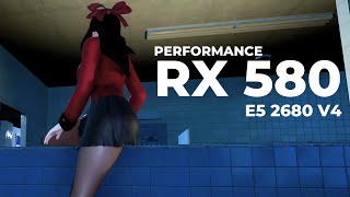 Abyss School Rx 580 E5 2680 V4 Benchmark Performance in Weak GPU Low End Test in Medium Graphics [upl. by Roose]