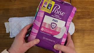 SEHEN SIE SICH DIE MAßE AN Poise Pads 5 Drop Maximale Länge [upl. by Ful676]