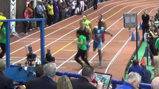 Boys 400m Final Heat 2  NB Indoor Nationals 3152015 [upl. by Lynda481]