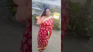 saree ke fall sa kavi match kiya re songtrending viralsong [upl. by Uttica151]