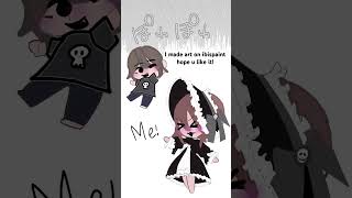 My art ibispaint shorts chibi dolls [upl. by Solon]