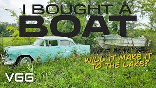 I bought a Forgotten Antique Boat Will It Run After Many Years [upl. by Blondy]