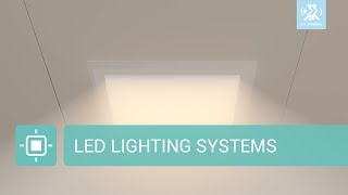 LED LIGHTING SYSTEMS  EASYPHARMA CLEAN ROOMS SYSTEM [upl. by Eisiam752]