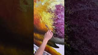 Autumn Colors  LoveDancingDrawing drawing oilpainting art [upl. by Reiter]