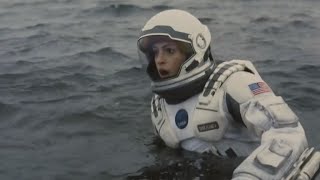 Astronautas Sendo Atingindo em Cheio Pela Tsunami DUBLADO 4K Interestelar 2014 [upl. by Erv]