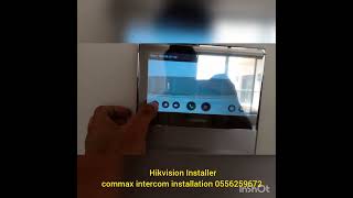 Commax Intercom Installation [upl. by Hurley]