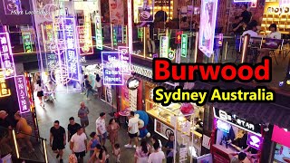 BURWOOD CHINATOWN  Exploring BURWOOD Town Centre  Burwood Sydney AUSTRALIA [upl. by Ayojal]