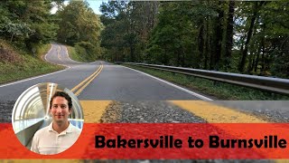 Driving from Bakersville to Burnsville North Carolina [upl. by Stephan]