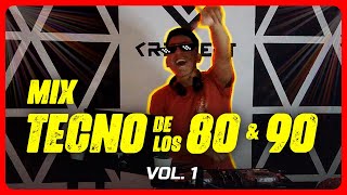 ✅ MIX TECHNO DE LOS 80 Y 90 CLÁSICOS DE ORO  DJ RITMO [upl. by Gussman]