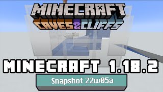 Minecraft 1182 – Snapshot 22w05a – Biomas ordenados cambio visual al agua y otros bugs resueltos [upl. by Arnaud877]