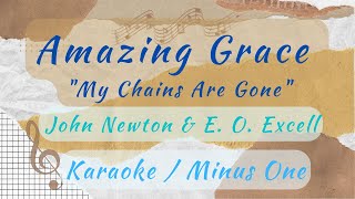 My Chains Are Gone Amazing Grace Karaoke  Jotta A [upl. by Hameean]