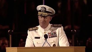 Change the world  Motivational Speech  William McRaven US Navy Admiral [upl. by Ybanrab642]