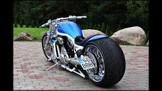 ⭐️⭐️ Harley Davidson V Rod muscle Custom Bike by Fredy motorcycles from Estonia [upl. by Pinzler]