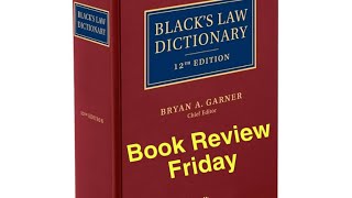 Black’s Law Dictionary 12th Edition [upl. by Joletta44]