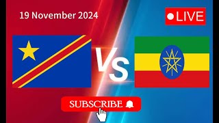 Democratic Republic of the Congo vs Ethiopia  live Match Today  CAF Africa Cup of Nations [upl. by Leira]