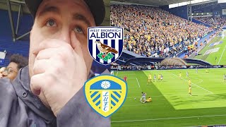 WBA VS LEEDS VLOG BAGGIES DRAW WITH FRUSTRATED LEEDS [upl. by Mccormick]