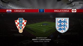 Croacia vs Inglaterra  Mundial Rusia 2018  Fifa World Cup Russia 2018  Partido Completo [upl. by Treblih923]