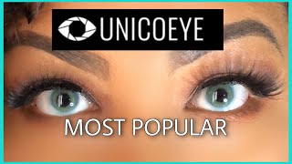 UnicoEye Contacts lenses  Do They SUCK Most Popular Contacts on Dark Brown Eyes unicoeye [upl. by Ardnuaet]