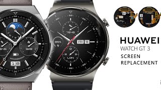 Huawei Watch GT 3 Screen Replacement Tutorial  Wymiana wyświetlacza [upl. by Tremann]