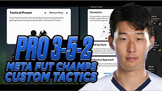 FC 25 CUSTOM TACTICS The Game Changer for PRO 352 [upl. by Graubert20]