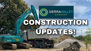 SIERRA VALLEY GARDENS SITE VISIT AND CONSTRUCTION UPDATES Robinsons Land Corporation  RLC [upl. by Ttnerb189]