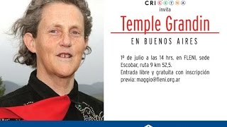 Temple Grandin en Fleni Escobar [upl. by Farlay]