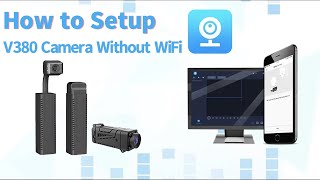 How to Setup V380 WiFi IP Camera Without WiFi [upl. by Jaimie818]