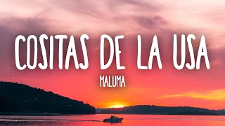 Maluma  Cositas de la USA LetraLyrics [upl. by Gautious641]