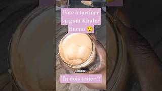 Pâte à tartiner maison Kinder Bueno elmordjene pateatartiner [upl. by Milena]