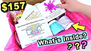 I SPENT 157 ON A MYSTERY SLIME BOX Whats Inside [upl. by Jermaine598]