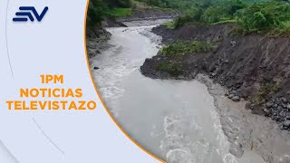 La erosión del río Coca amenaza al oleoducto de crudos pesados en el límite de Napo  Televistazo [upl. by Trebma]