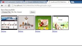 file uploadshowdelete using file uploader in c asp net [upl. by Maddi201]