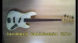 Sandberg California Umbo Bass Guitar [upl. by Katee]