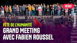 «Nous ferons tout pour que votre vote soit respecté»  Fabien Roussel en meeting à la Fête de l’Huma [upl. by Icaj]