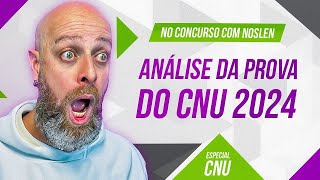 Análise da Prova de Língua Portuguesa do CNU 2024  Bloco8 Prof Noslen professornoslen cnu2024 [upl. by Aihsenrad]