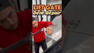 Shopping cart dent repair  paintlessdentrepair autobodyrepair automobile [upl. by Huldah95]