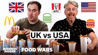 US vs UK Season 7 Marathon  Food Wars  Insider Food [upl. by Saxen]