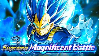 NO ITEMS STAGE 5 VS SSBE VEGETA SUPREME MAGNIFICENT BATTLE DBZ Dokkan Battle [upl. by Ninetta187]