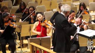 Stravinsky Violin Concerto Mvt I Ayano Ninomiya Benjamin Zander Boston Phil Youth Orch [upl. by Araed]