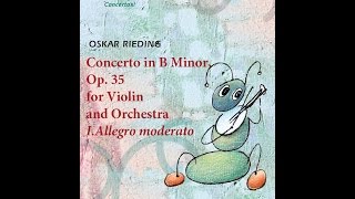 Oskar Rieding Violin Concerto in B minor  Orchestra PlayAlong [upl. by Armillas]