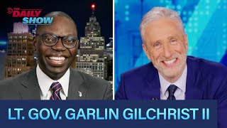 Lt Gov Garlin Gilchrist II  Staying Optimistic for the Future on Election Night  The Daily Show [upl. by Etheline206]