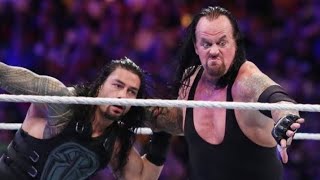 Undertaker vs Roman reigns Full Match WrestleMania 33 [upl. by Ardnuhsor922]