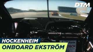 DTM Hockenheim 2018  Mattias Ekström Audi RS5 DTM  RELIVE Onboard Race 2 [upl. by Imarej]